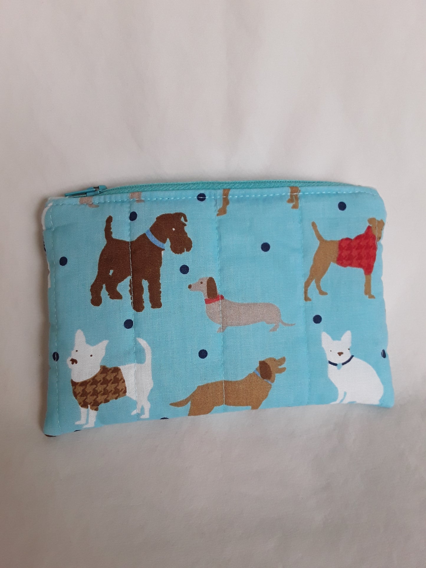 Zippered pouch, Notions pouch, Coin Purse, Zippered pouch, Dog Notions Pouch, Dog Coin Purse, Dog Zippered Pouch