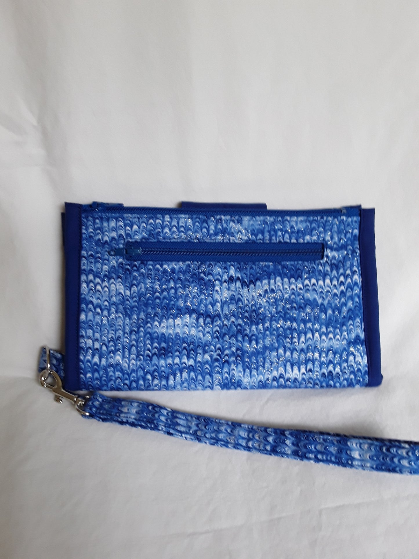 Wallet, Blue wallet with removable wrist strap, Wallet and card holder