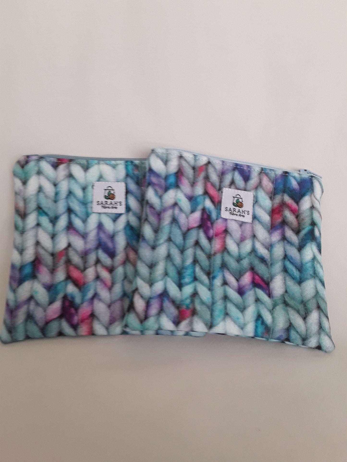 Zippered pouch, Notions pouch, Coin Purse, Zippered pouch, Knitting Notions Pouch, Knitting Coin Purse, Knitting Zippered Pouch