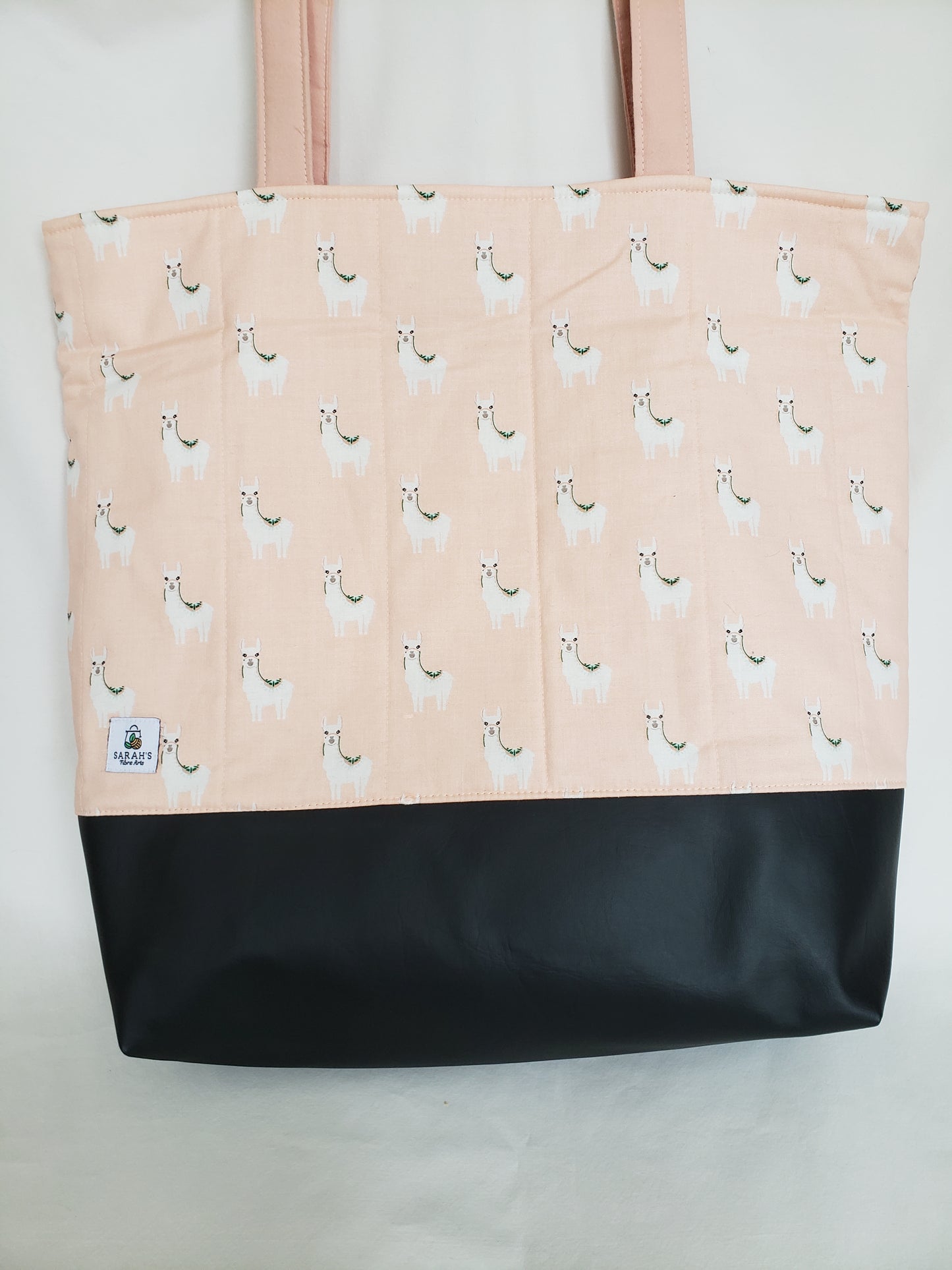 Tote bag, Alpaca Tote Bag, Quilted Tote Bag, Alpaca Carry Bag