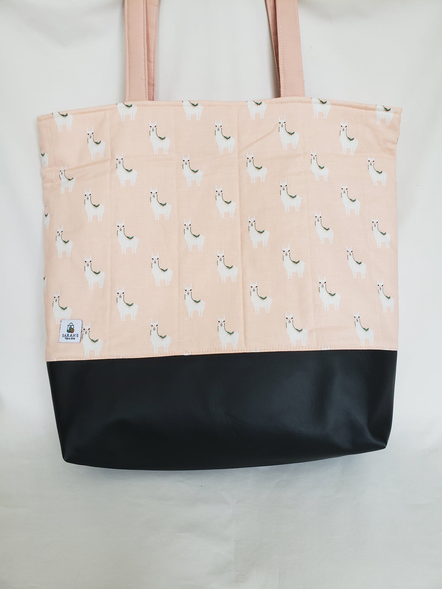Tote bag, Alpaca Tote Bag, Quilted Tote Bag, Alpaca Carry Bag
