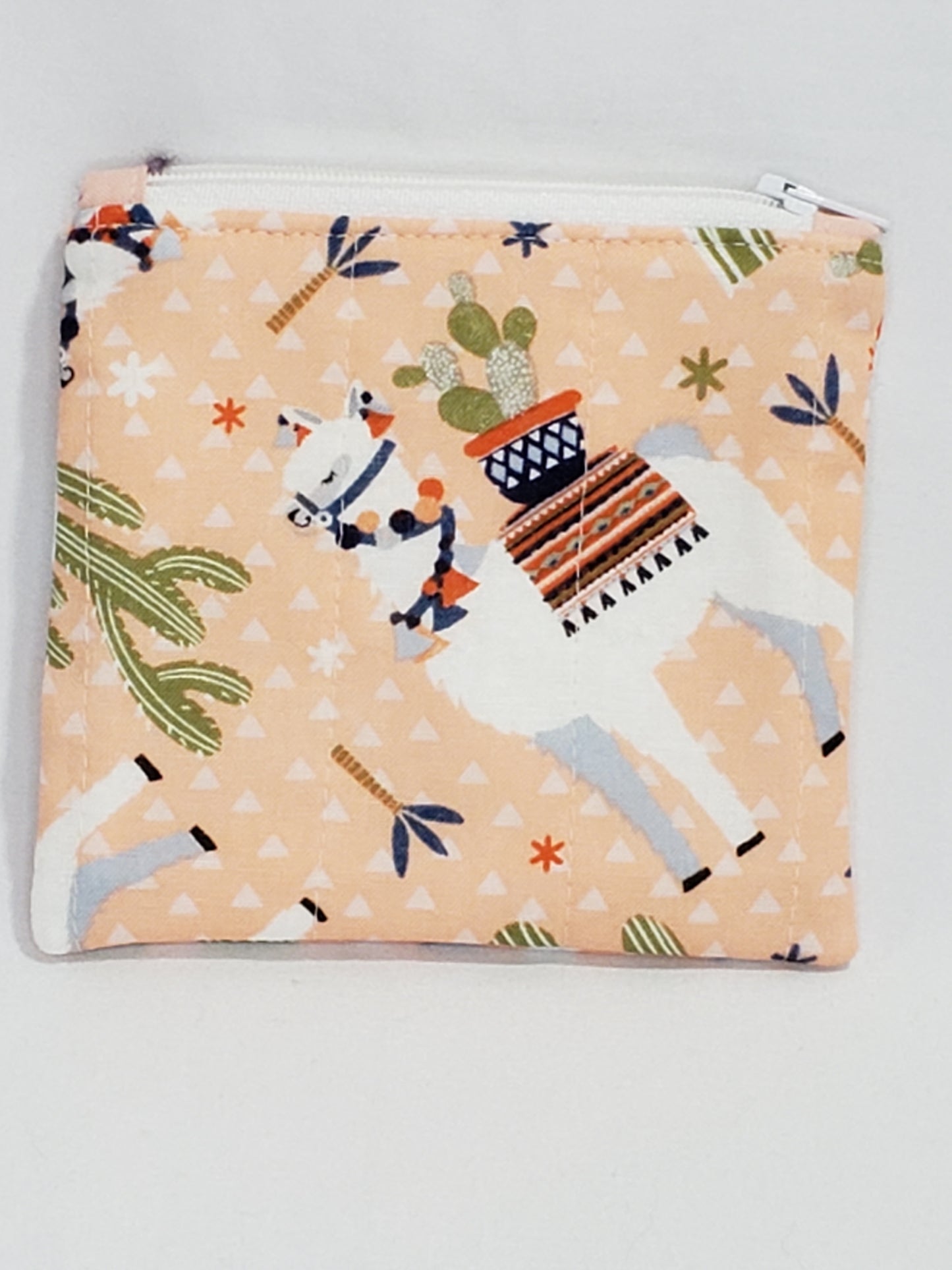 Zippered pouch, Alpaca Notions pouch, Coin Purse, Notions Pouch, Alpaca Coin Purse, Alpaca Zippered Pouch