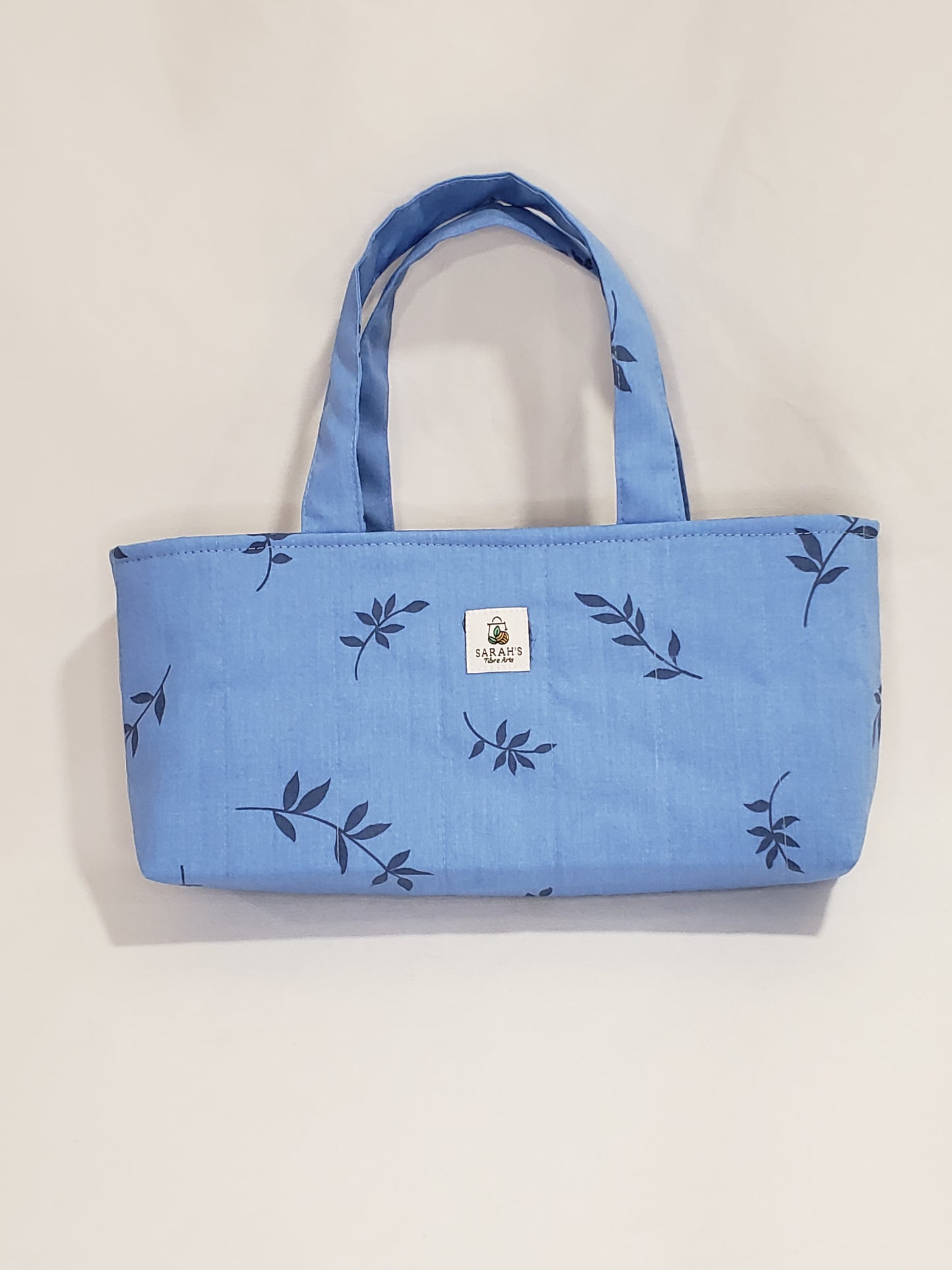 Hand Carder Bag, Cotton Carder bag, Blue Cotton Carder Bag, Carder Bag, Bag for Spinners Cotton Carders