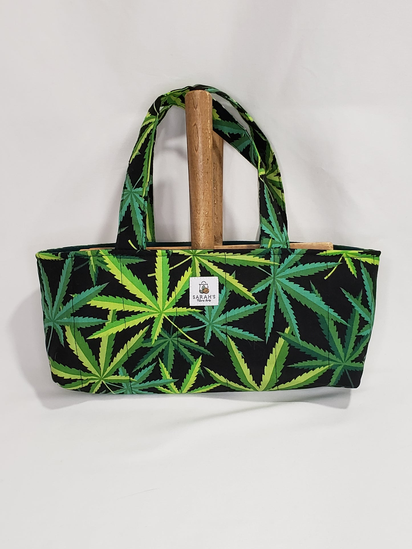 Hand Carder Bag, Cotton Carder bag, Green Cotton Carder Bag, Carder Bag, Bag for Spinners Cotton Carders
