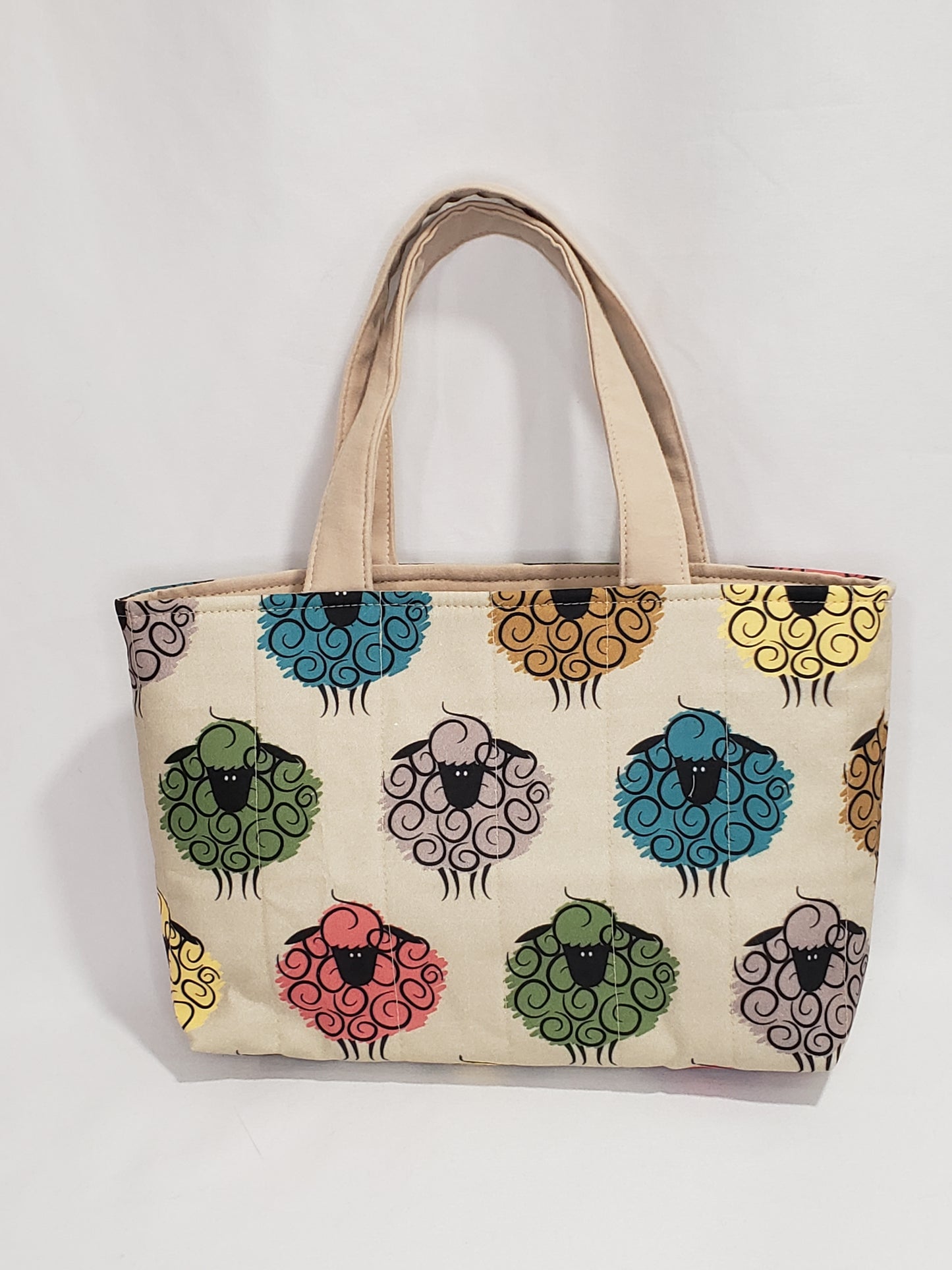 Hand Carder Bag, Sheep Carder bag, Beige Carder Bag, Sheep Bag, Bag for Spinners Hand Carders