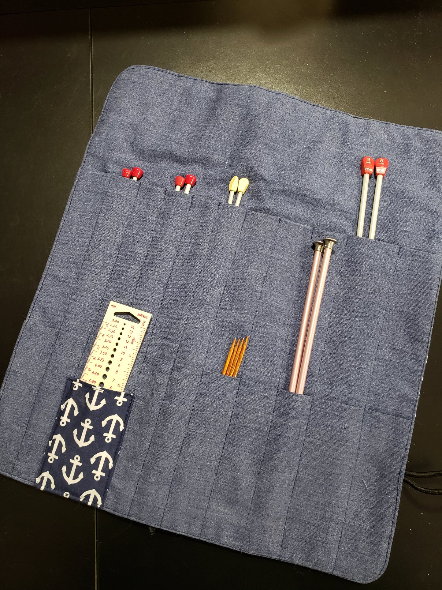 Knitting needle roll, knitting needle holder, Needle roll, Needle holder, knitting tools holder