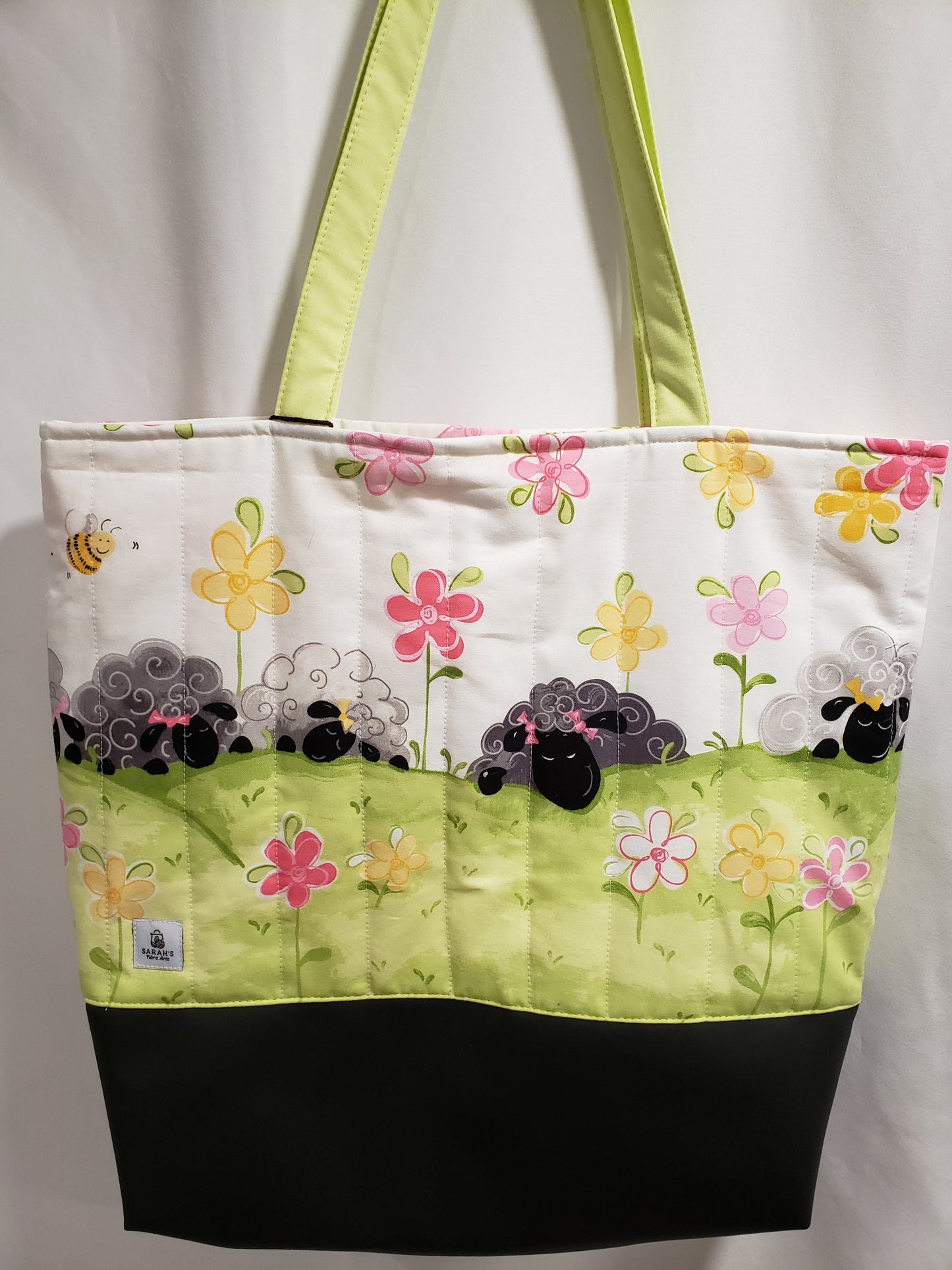 Tote bag, Sheep Tote Bag, Sheep Bag, Sheep Project bag, Sheep Carry bag, large carry bag, large project bag