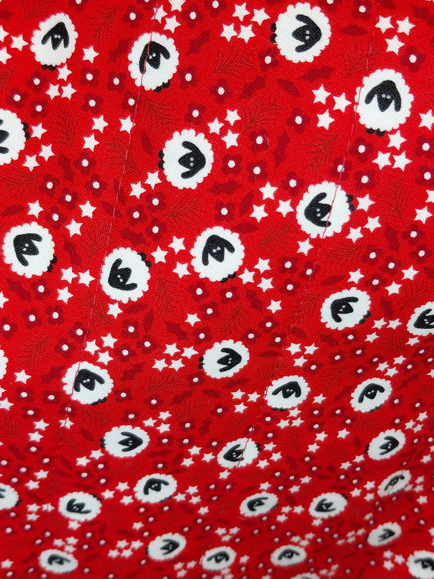 Arm bag, Arm Project bag, Sheep Print Project Bag, Wrist Bag, Sheep Arm Bag, Project Wrist Bag