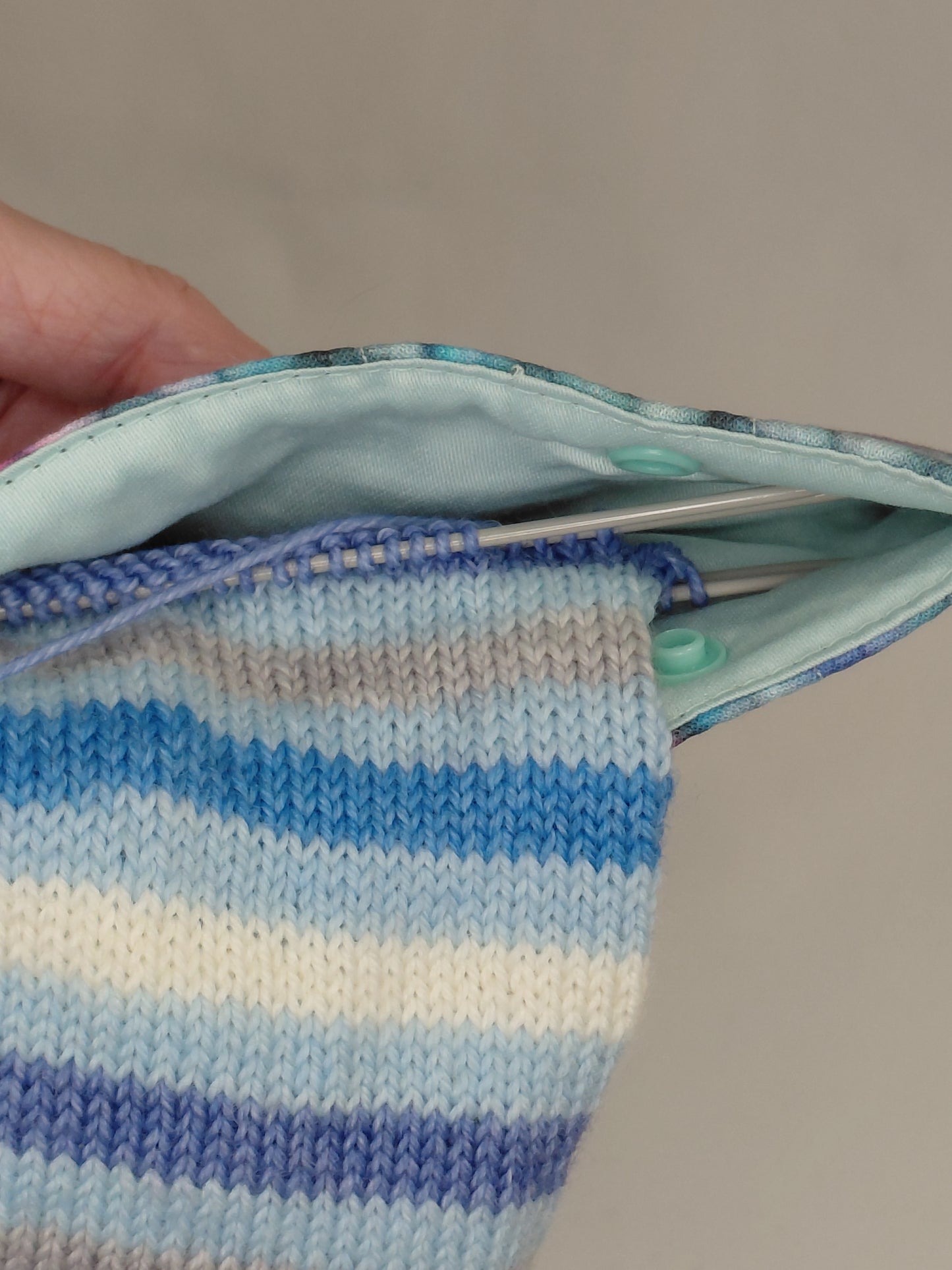 DPN Project Keeper, Sock Project Keeper, Double-pointed Needle holder