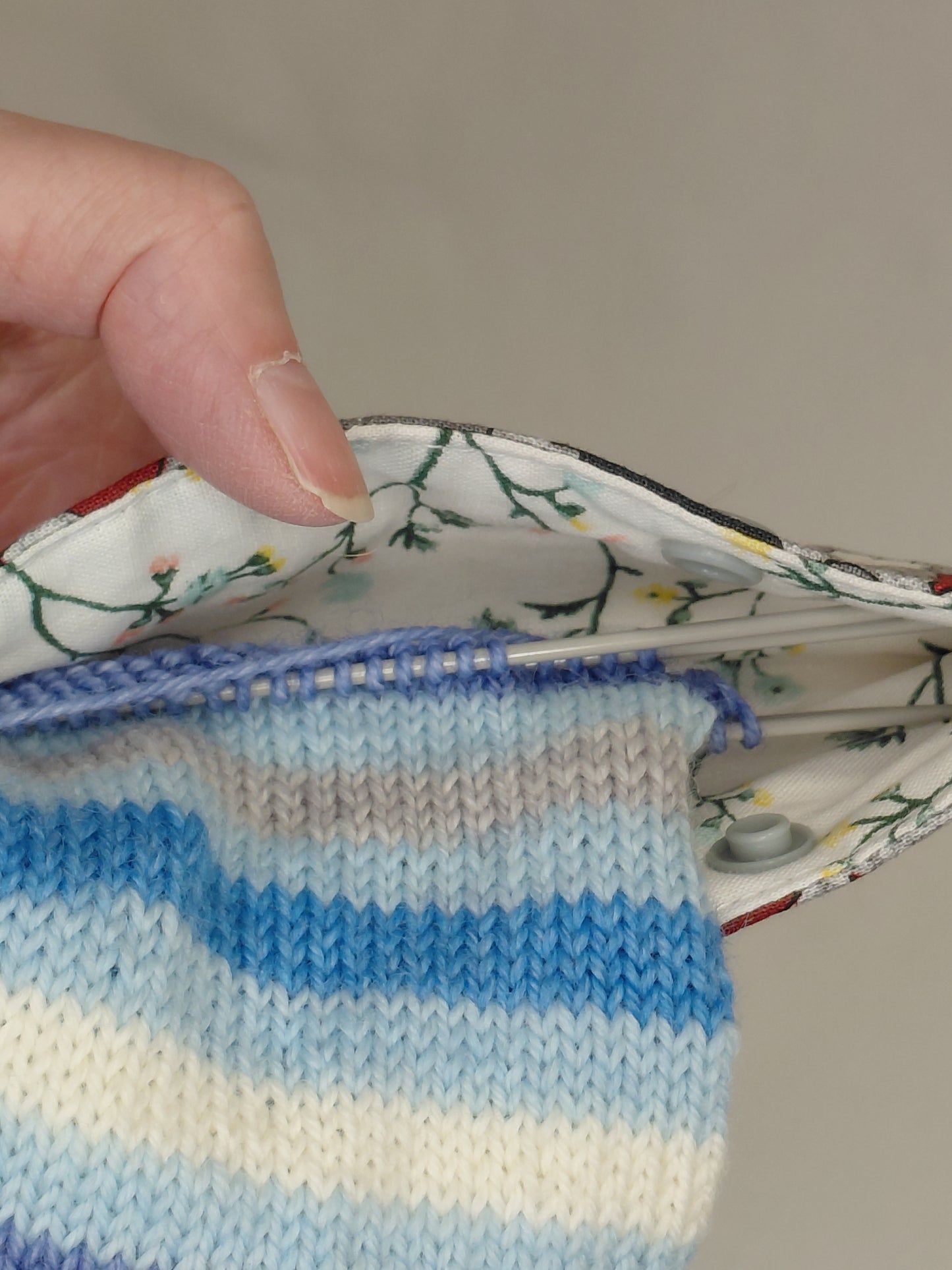 DPN Project Keeper, Sock Project Keeper, Double-pointed Needle holder