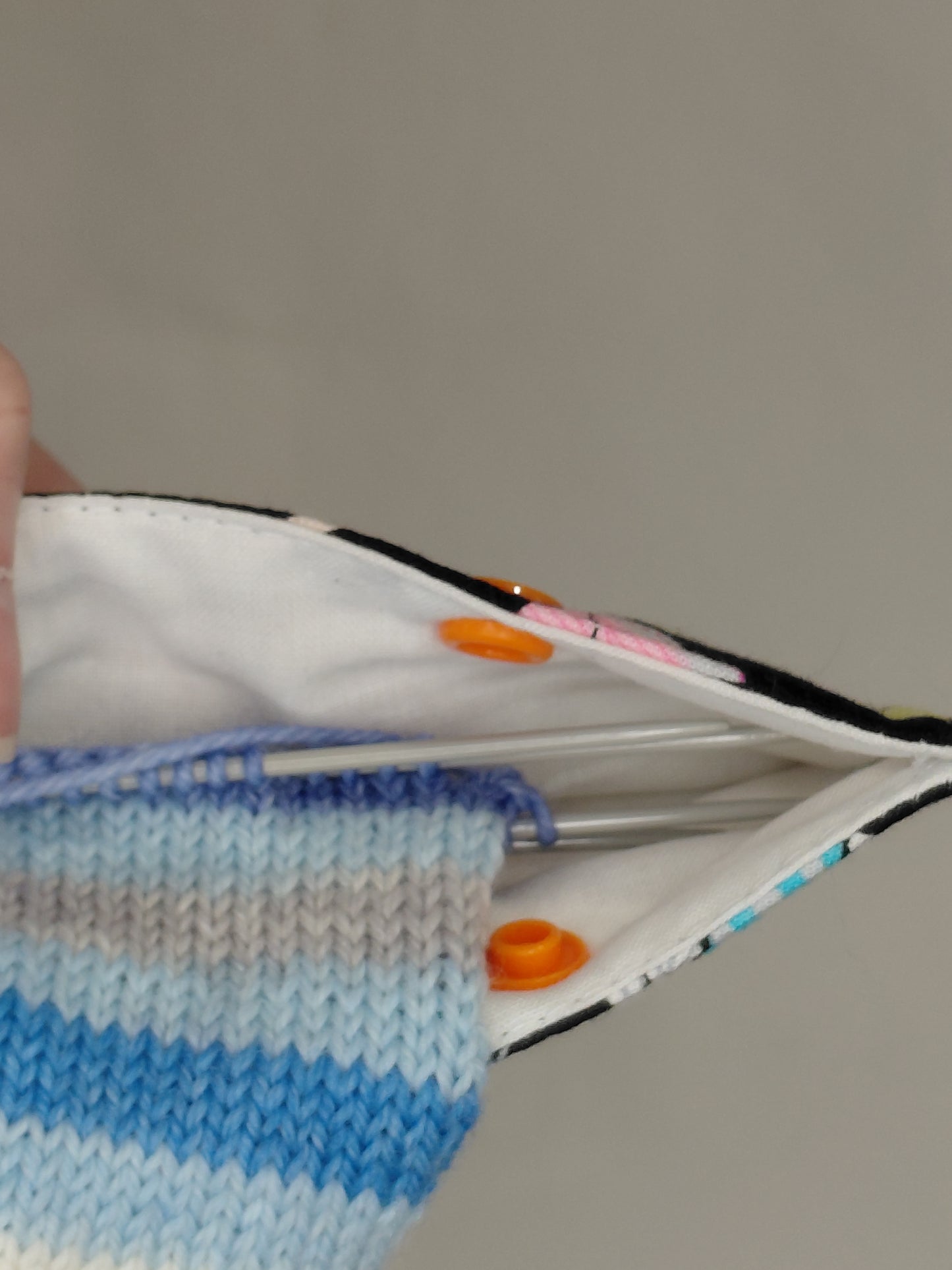 DPN Project Keeper, Sock Project Keeper, Double-pointed Needle holder