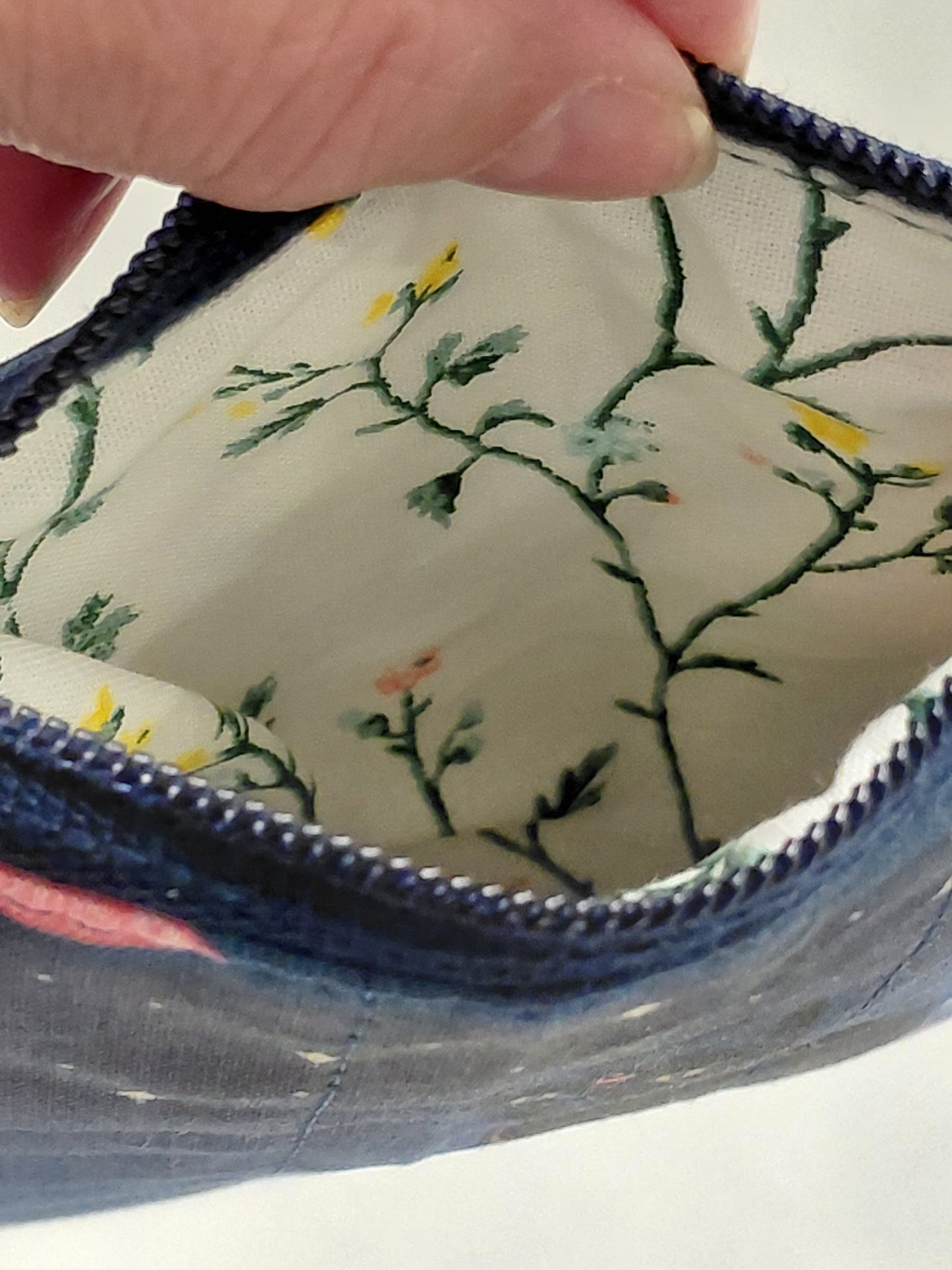 Zippered pouch, Cats notions bag, Cat coin purse, cat coin pouch, colourful cats bag, exotic cats bag