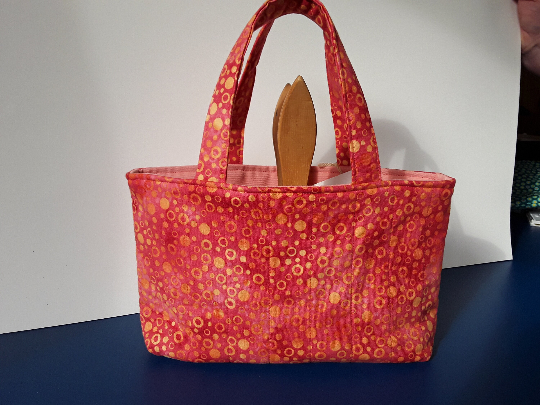 Hand Carder Bag, Orange Carder Bag, Orange Bag, Bag for Spinners Hand Carders, Orange bag