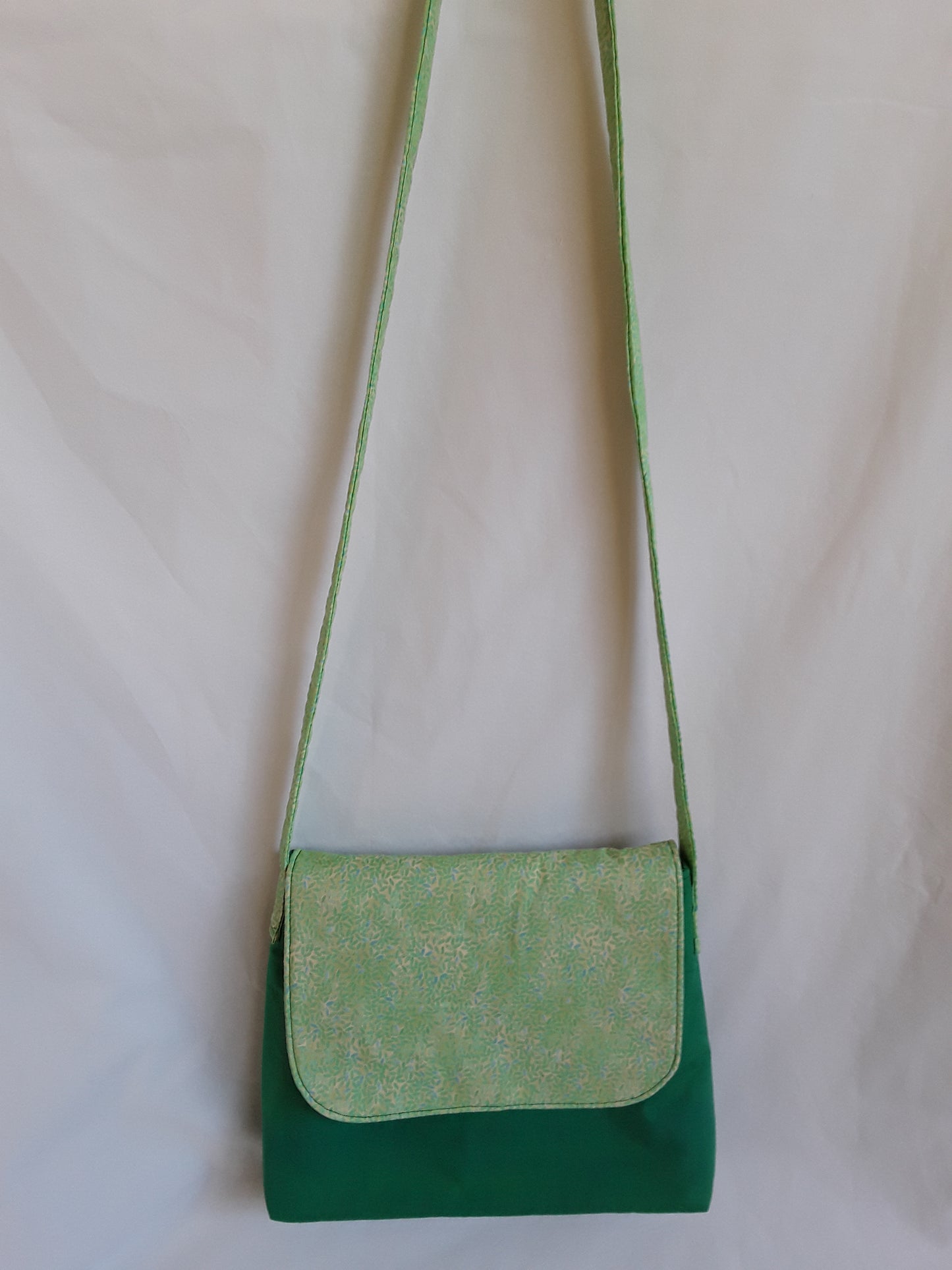 Handbag, Green Shoulder bag, Cross-body bag