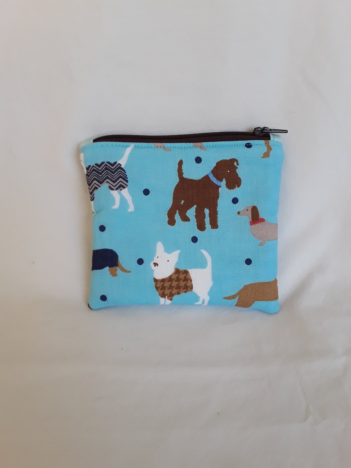 Zippered pouch, Notions pouch, Coin Purse, Zippered pouch, Dog Notions Pouch, Dog Coin Purse, Dog Zippered Pouch