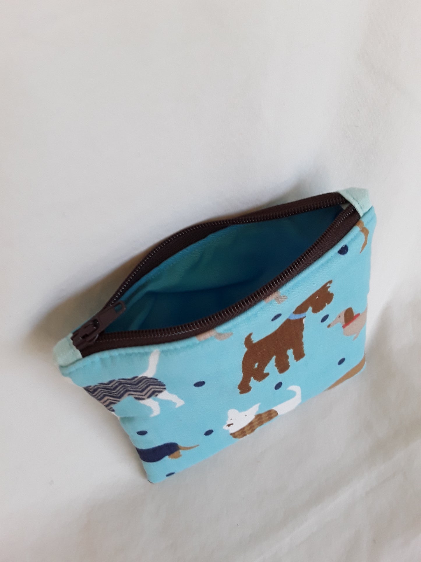 Zippered pouch, Notions pouch, Coin Purse, Zippered pouch, Dog Notions Pouch, Dog Coin Purse, Dog Zippered Pouch