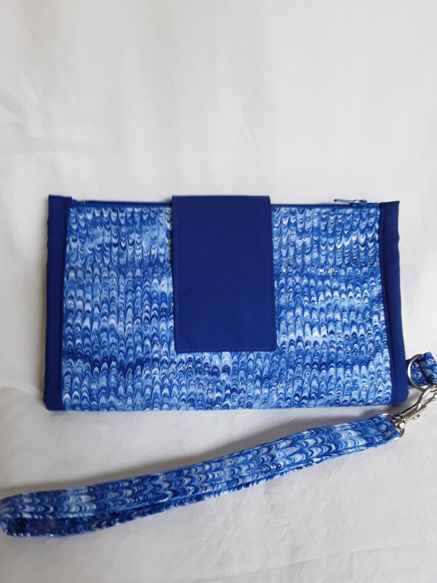 Wallet, Blue wallet with removable wrist strap, Wallet and card holder