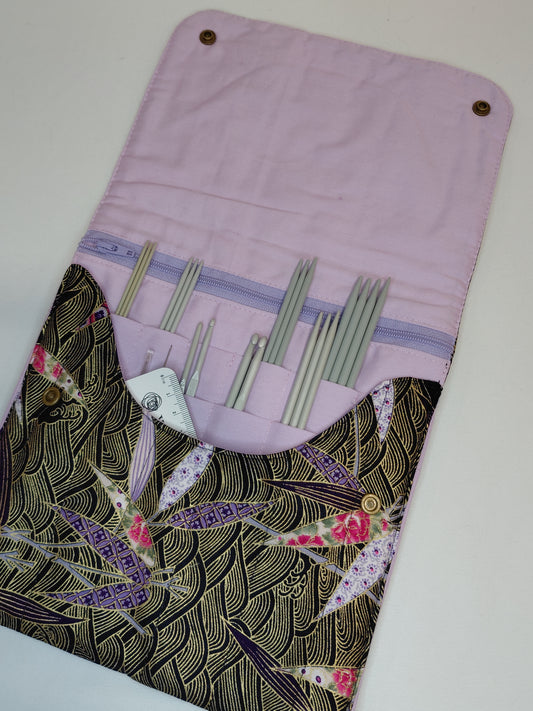 Crochet Hook case, Double pointed needle case, Knitting needle case, Knitting needle holder, Crochet Hook holder