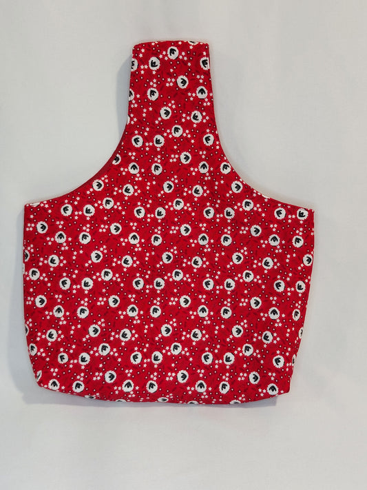 Arm bag, Arm Project bag, Sheep Print Project Bag, Wrist Bag, Sheep Arm Bag, Project Wrist Bag