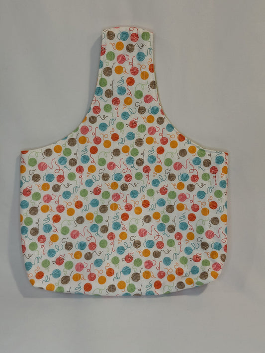 Arm bag, Arm Project bag, Knitting Project Bag, Wrist Bag, Knitting Arm Bag, Crochet Arm Bag. Project Wrist Bag