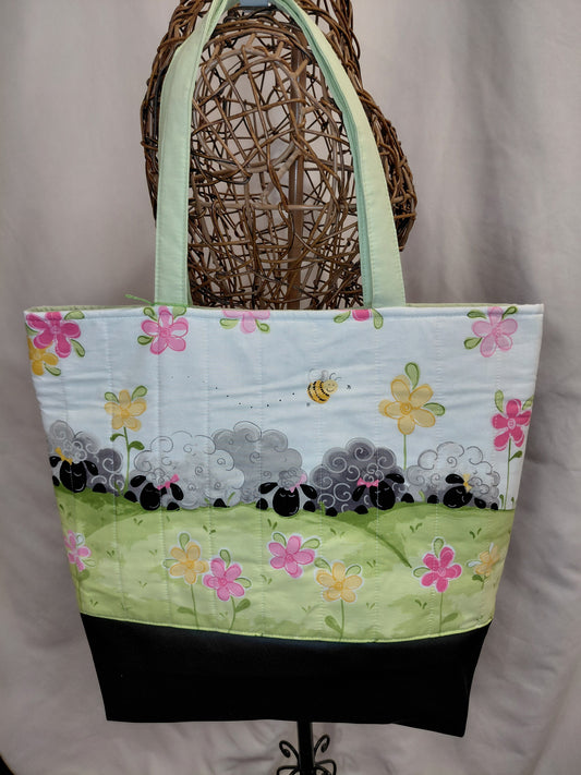 Tote bag, Sheep Tote Bag, Sheep Bag, Sheep Project bag, Sheep Carry bag, large carry bag, large project bag