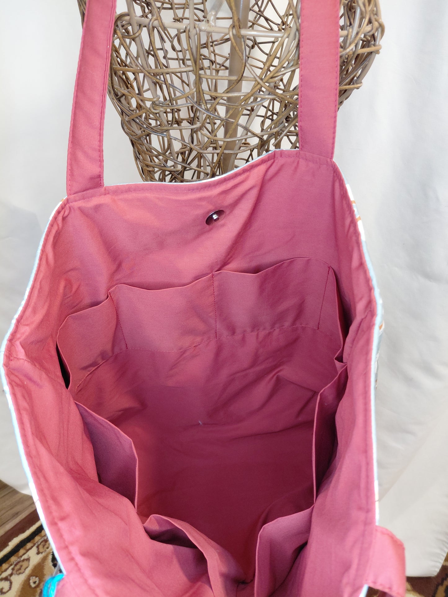 Tote bag, Alpaca Tote Bag, Quilted Tote Bag, Alpaca Carry Bag, Alpaca Tote bag