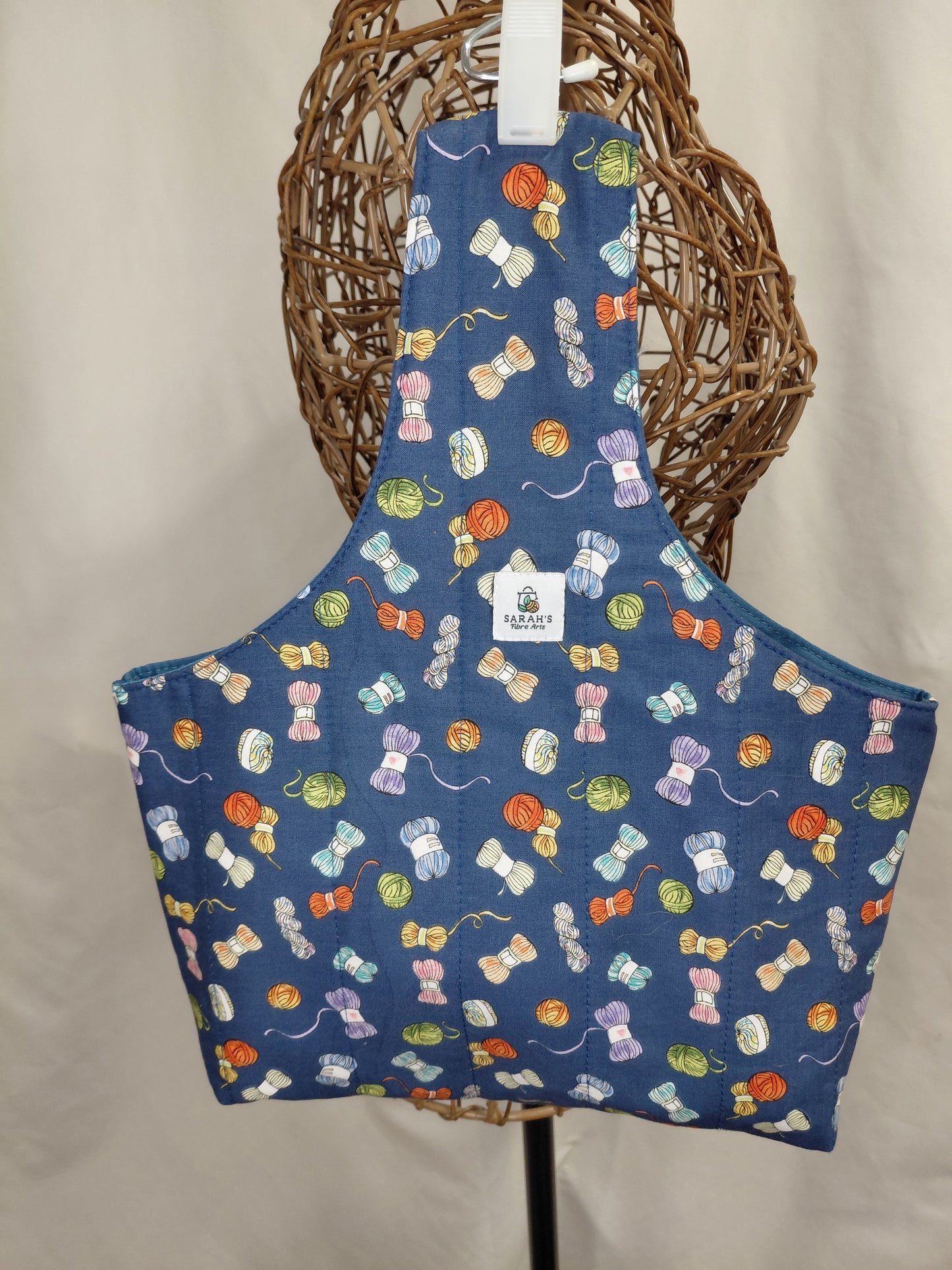 Arm bag, Arm Project bag, Knitting Project Bag, Wrist Bag, Knitting Arm Bag, Crochet Arm Bag. Project Wrist Bag