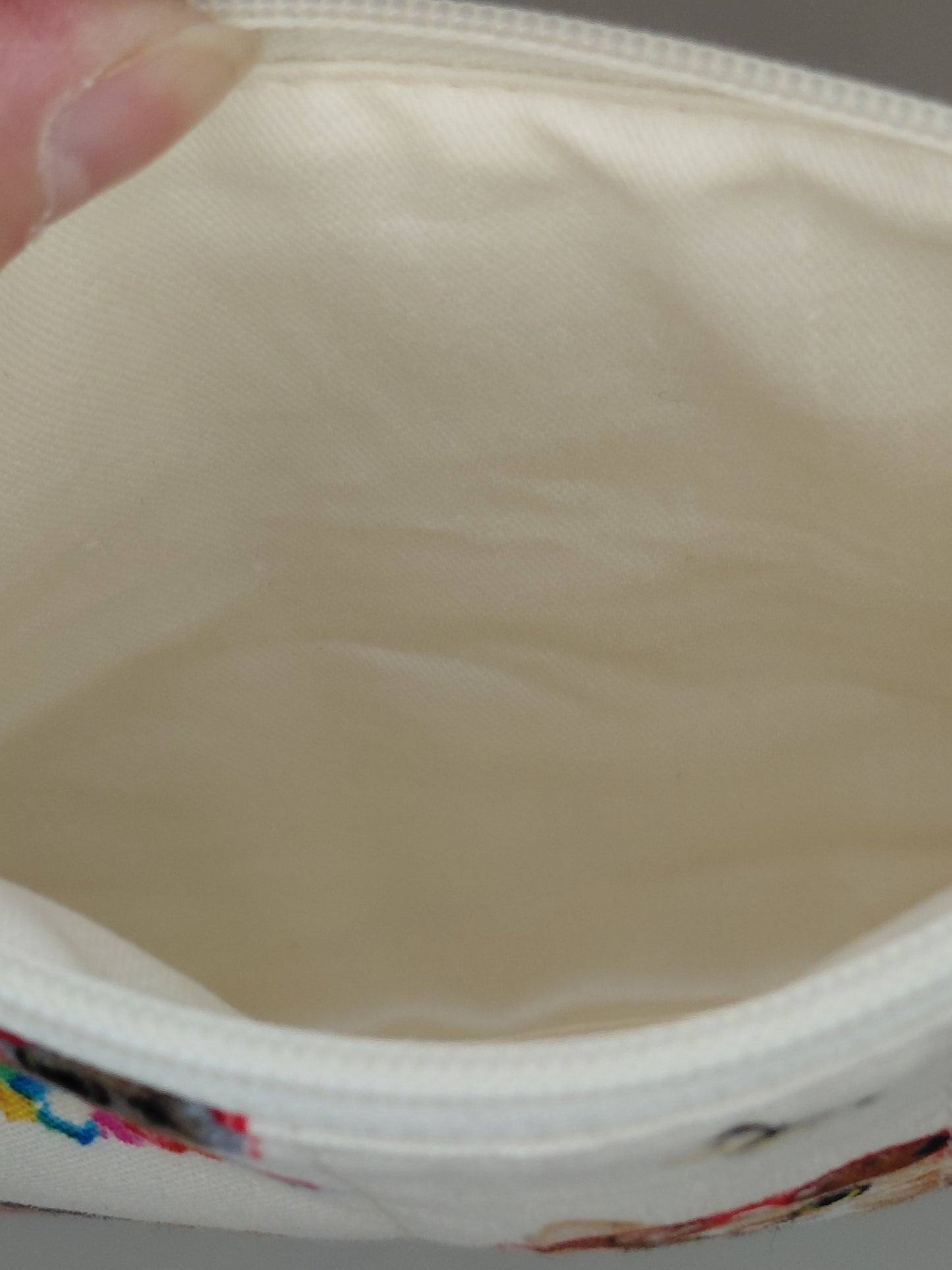 Zippered pouch, Cats notions bag, Cat coin purse, cat coin pouch, colourful cats bag, funny cats bag