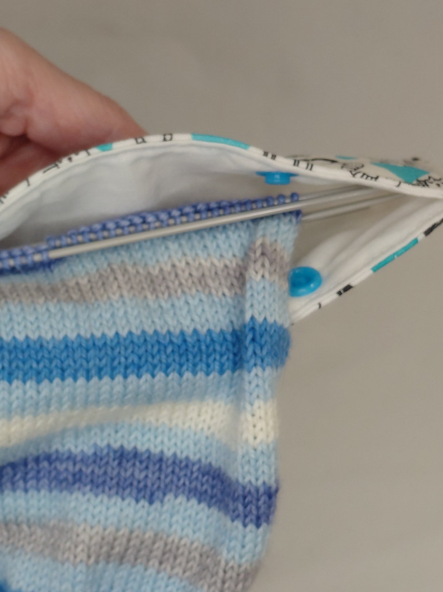 DPN Project Keeper, Sock Project Keeper, Double-pointed Needle holder