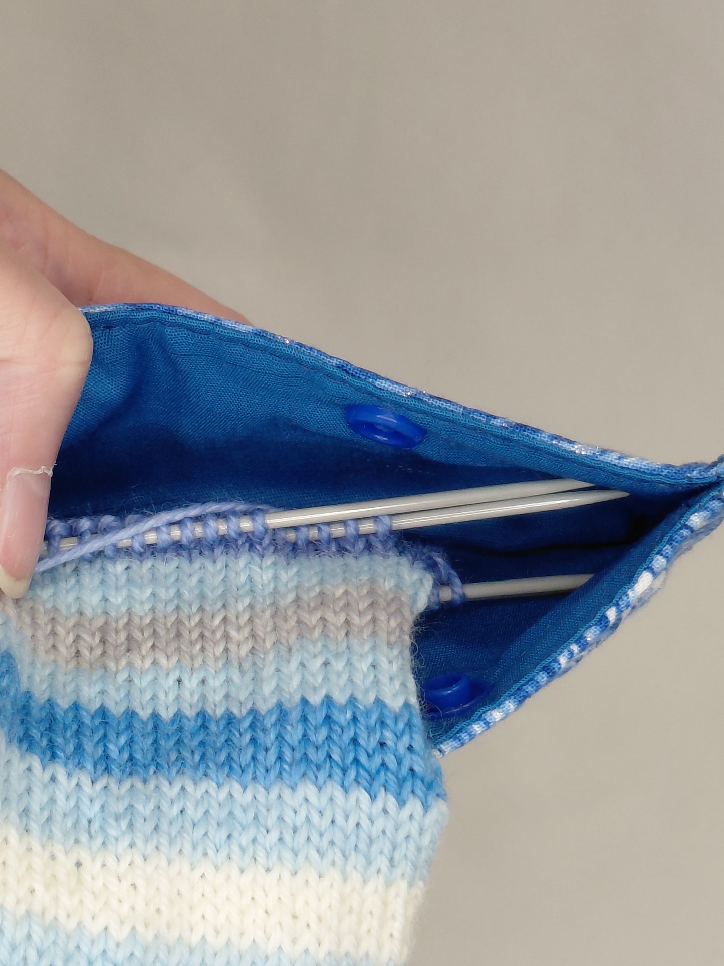 DPN Project Keeper, Sock Project Keeper, Double-pointed Needle holder