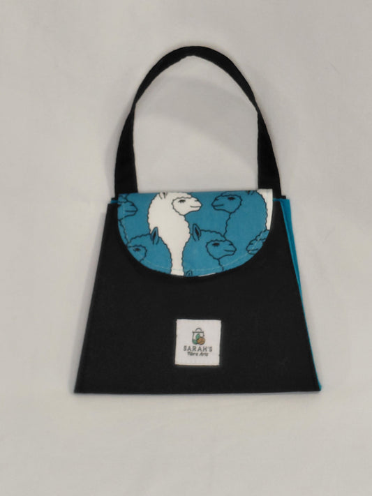 Notions Purse, Knitting notions bag, crochet notions bag, sewing notions bag, embroidery notions bag