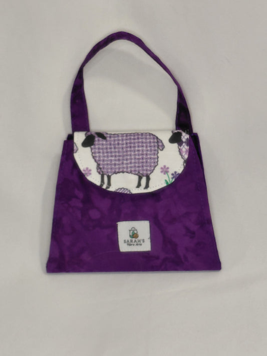 Notions Purse, Knitting notions bag, crochet notions bag, sewing notions bag, embroidery notions bag