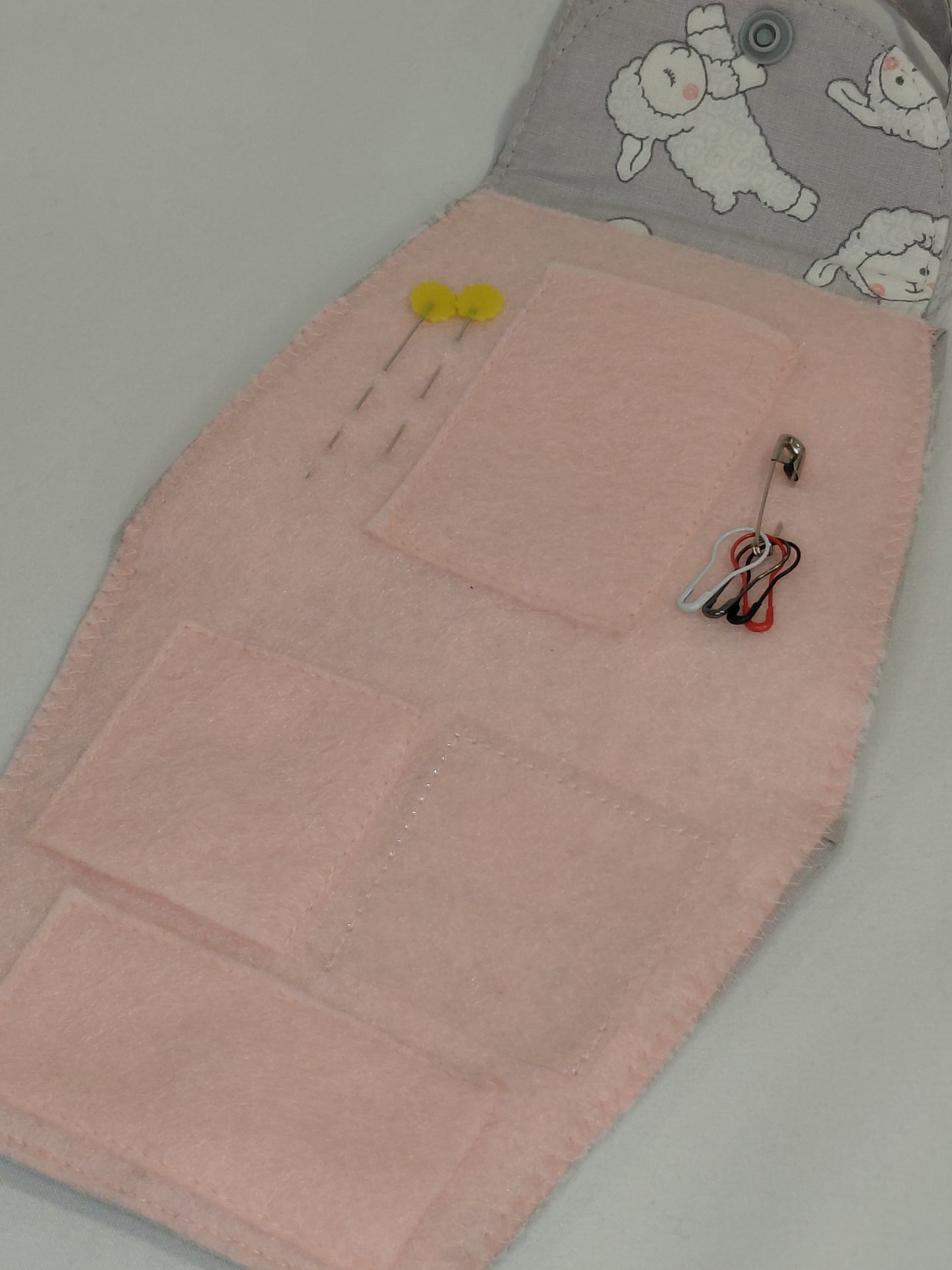 Notions Purse, Knitting notions bag, crochet notions bag, sewing notions bag, embroidery notions bag